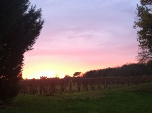 coucher de soleil